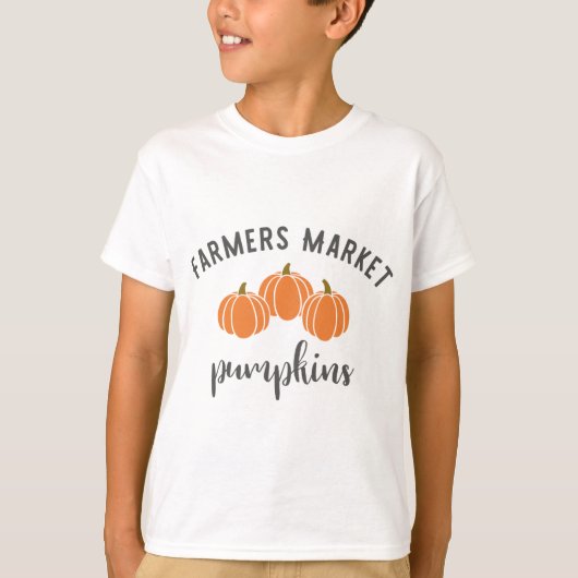 Bauer Market Pumpkins T - Shirt (Vorderseite)