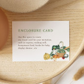 Bauer Market Theme Brautparty Custom Begleitkarte