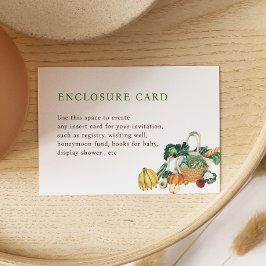 Bauer Market Theme Brautparty Custom Begleitkarte