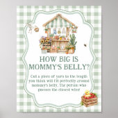 Bauer Market Wie groß ist Mama's Bauch Poster (Vorne)