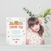 Bauer Markt Erdbeeren Danke Karte Geburtstag (Stehend Vorderseite)