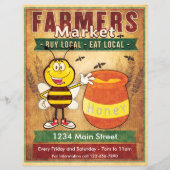 Bauer Markt Frischer Honig Flyer (Hinten)