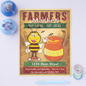 Bauer Markt Frischer Honig Flyer (Einzeln)