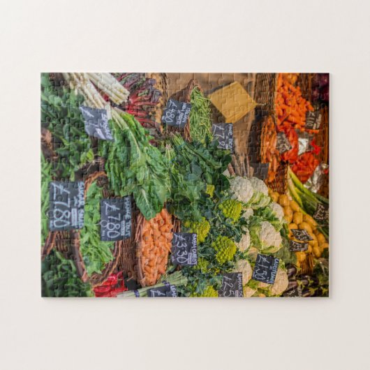 Bauer Markt Gemüse Jigsaw Puzzle (Horizontal)