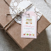 Bauer Markt Gemüsestand Geburtstag Geschenkanhänger