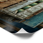 Bauer Markt Gemüseständer Poster (Ecke)