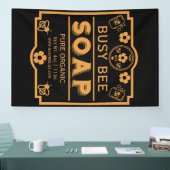 Bauer Markt Honigseife Banner (Messe)
