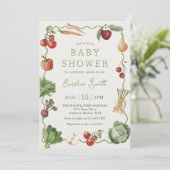 Bauer Markt Pflanzendusche Einladung (Stehend Vorderseite)