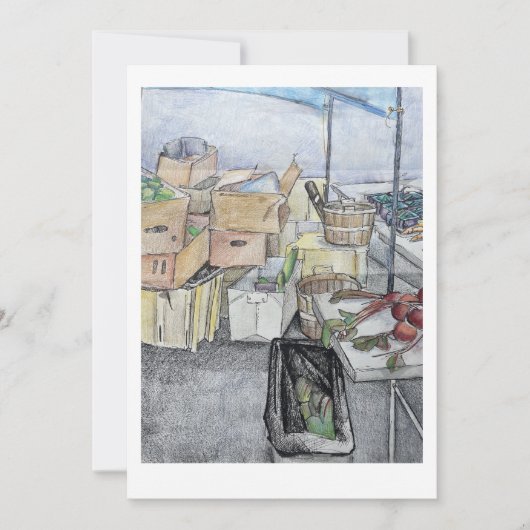 Bauer Markt Postkarte (Vorderseite)