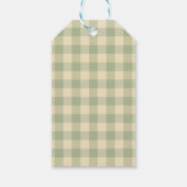 Bauer Markt Vor Ort gewachsene Babydusche Gefallen Geschenkanhänger (Rückseite)