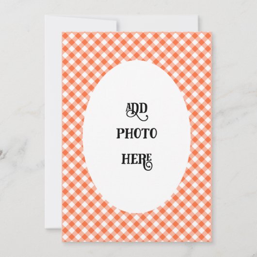 Bauer Markteinladung zum Geburtstag Einladung (Rückseite)