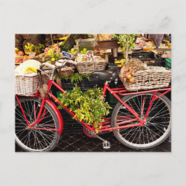 Bauer Marktfahrrad Postkarte
