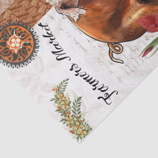 Bauer Marktpfeifen Seidenpapier (Ausschnitt)