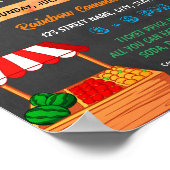 Bauer-Marktschülervorlage Poster (Ecke)