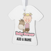 Bauer mit Pferd Ornament (Vorderseite)