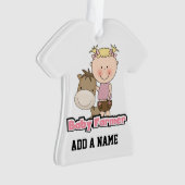 Bauer mit Pferd Ornament (Vorderseite)