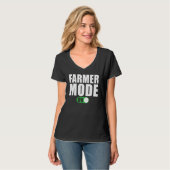 Bauer-Modus an Landwirt T-Shirt (Vorderseite Vollansicht)