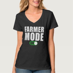 Bauer-Modus an   Landwirt T-Shirt