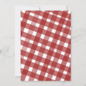 Bauer Obst und Gemüse Geburtstag Einladung (Rückseite)