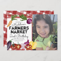 Bauer Obst und Gemüse Geburtstag Foto