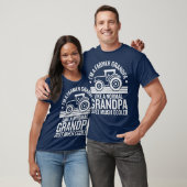 Bauer Opa Design für Traktoren T-Shirt (Unisex)