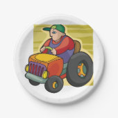 Bauer Pappteller (Vorderseite)