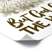 Bauer Pflanze Das Samen, aber Gott gibt die Ernte Poster (Ecke)