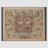 Bauer Pflüge Tools Ephemera Decoupage Seidenpapier (Vorderseite)