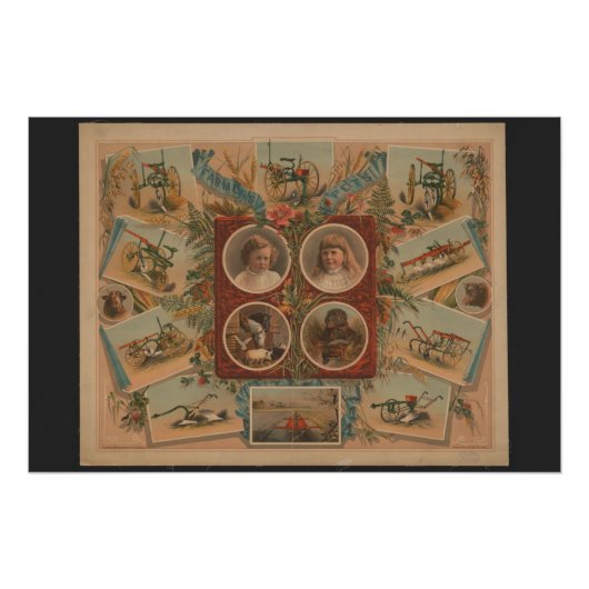 Bauer Pflüge Tools Ephemera Poster (Vorderseite)