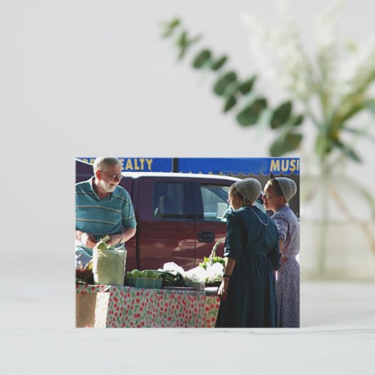 Bauer Postkarte (Stehend Vorderseite)