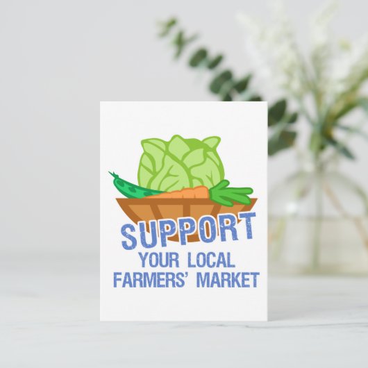 Bauer Postkarte (Stehend Vorderseite)