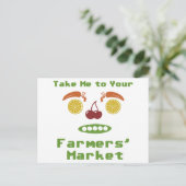 Bauer Postkarte (Stehend Vorderseite)