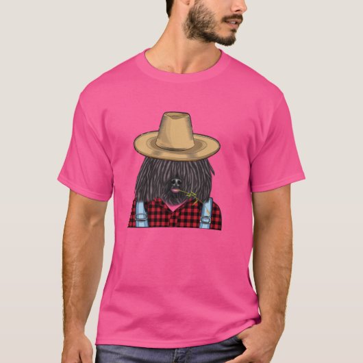 Bauer Pulik Farmhund T-Shirt (Vorderseite)
