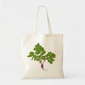 Bauer Radish Turnips Pflanze Gartenarbeit Tragetasche (Vorne)