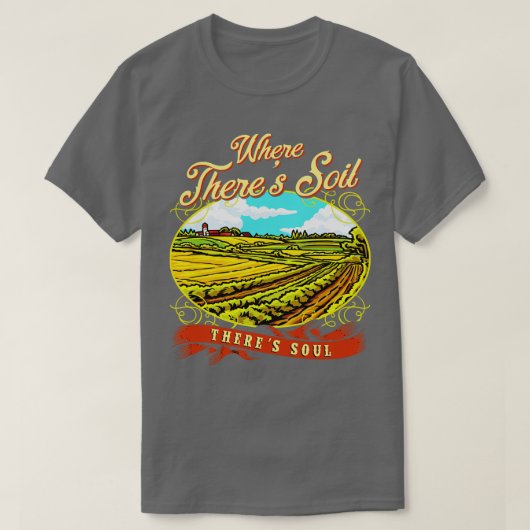 Bauer Redewendungen in der Landwirtschaft T-Shirt (Design vorne)