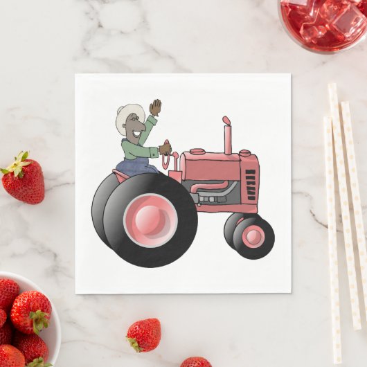 Bauer Reiten Serviette (Beispiel)