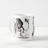 BAUER RETREAT weiß Kaffeetasse (Vorderseite Links)