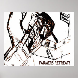 BAUER RETREAT weiß Poster