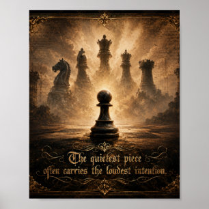 Bauer Schach Poster