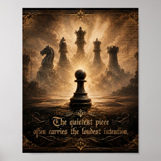 Bauer Schach Poster (Vorne)