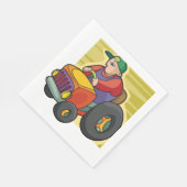 Bauer Serviette (Ecke)