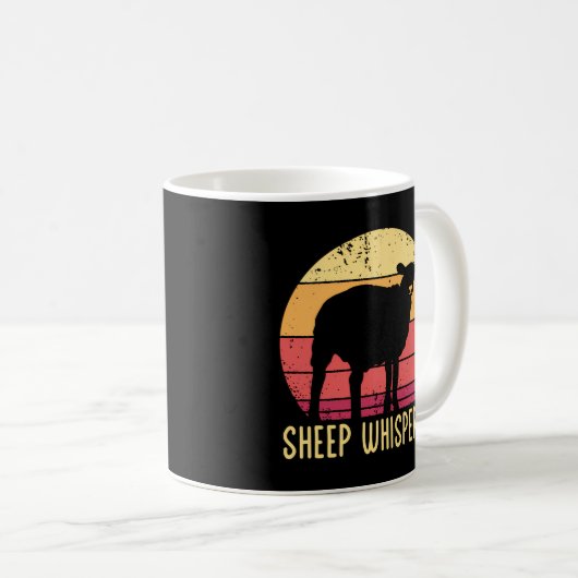 Bauer Sheep Whisperer Kaffeetasse (VorderseiteRechts)