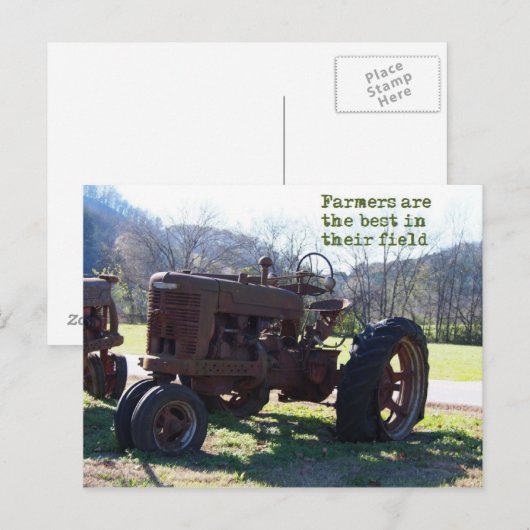 Bauer sind... postkarte (Vorne/Hinten)