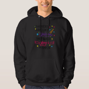 Bauer sind wie Einhörner, die das Leben magisch ma Hoodie