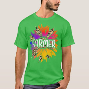 Bauer Sonnenblume T-Shirt