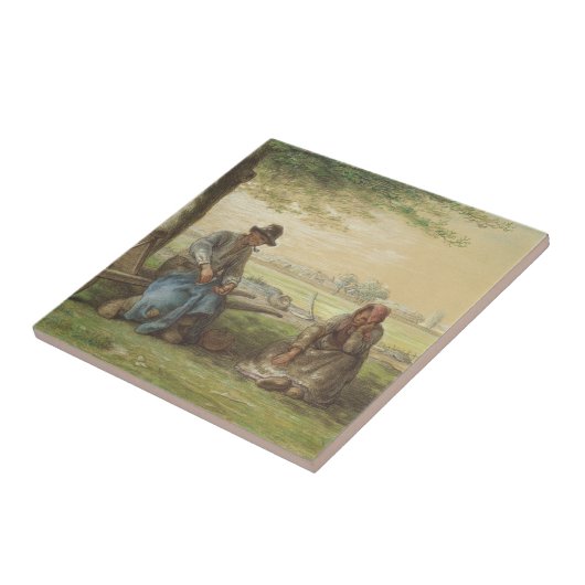 Bauer-Stillstehen Fliese (Seite)