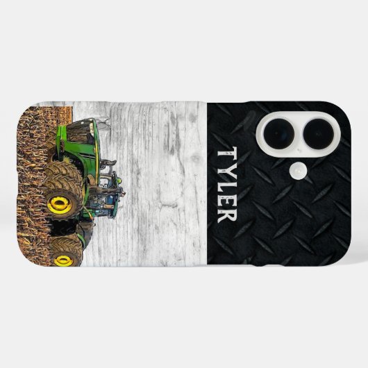 Bauer Tillage Case-Mate iPhone Hülle (Rückseite (Horizontal))