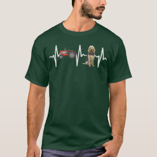 Bauer Tractor Otterhound Heartbeat Hund Lover T-Shirt