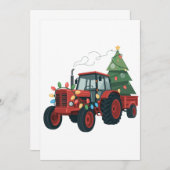 Bauer Tractor Xmas Lighting Traktor Weihnachten Ankündigung (Vorne/Hinten)