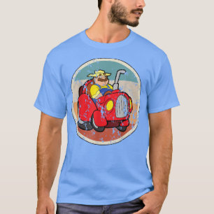 Bauer, Traktor, Bauernhof, Vintage, Retro T-Shirt